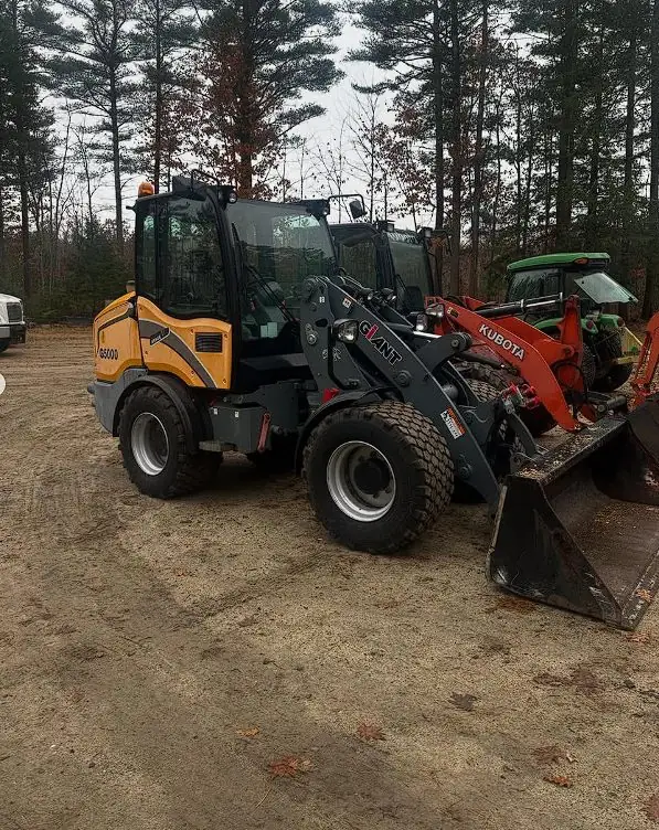 Loaders used for commercial snow removal by Billy Goat Landscaping